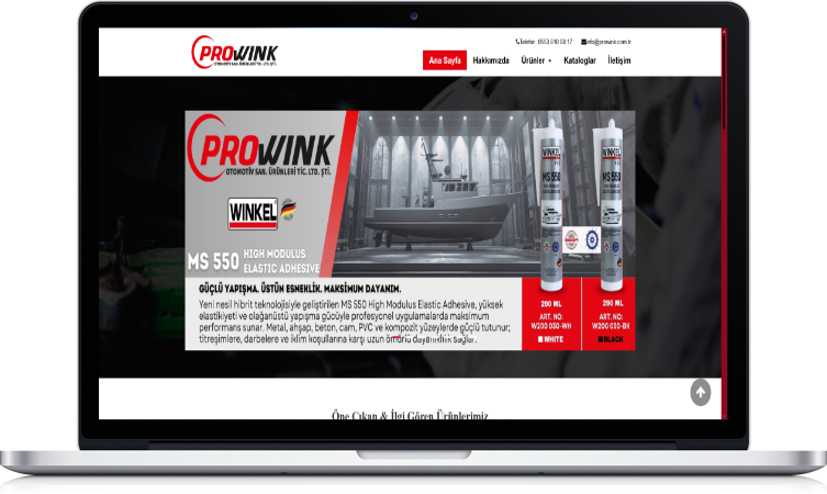 PROWiNK – Sənaye və Avtomobil Məhsulları üçün E-Kataloq Platforması